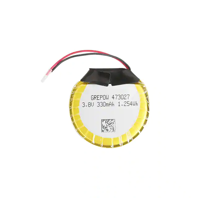 GRP473027-1C-3.8V-330MAH WITH PCM